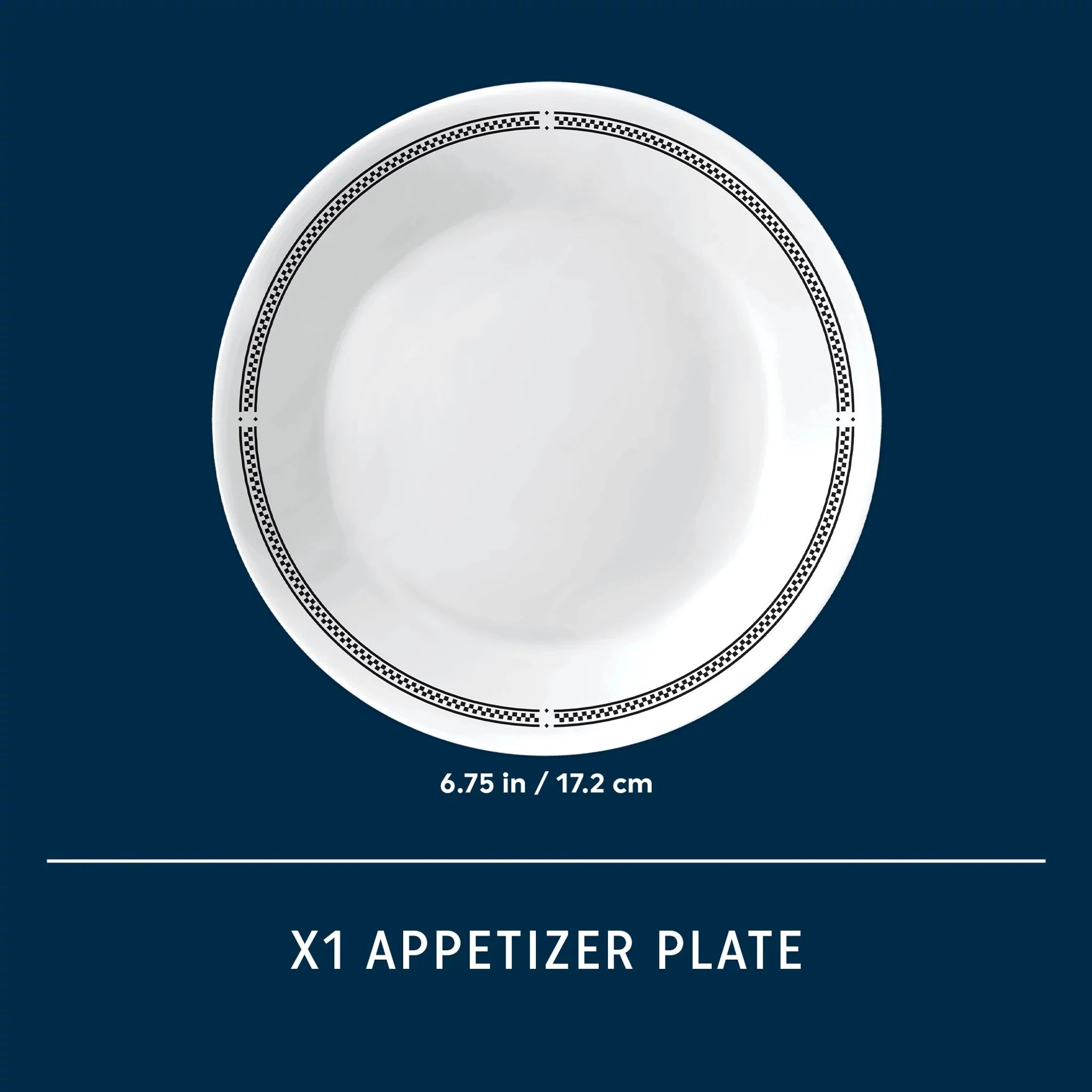 Corelle Modern Dinnerware Corelle? Brasserie 6.75 Appetizer Plate - Image 3