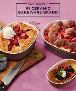 Alternative view of Corelle Modern Dinnerware CorningWare? French Colors 6-piece Bakeware Set, Cabernet