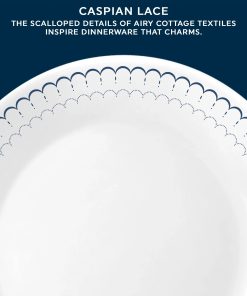 Alternative view of Corelle Modern Dinnerware Corelle? Caspian Lace 10.25 Dinner Plate