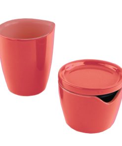 Corelle Modern Dinnerware CorningWare? Vermilion Cream and Sugar Set