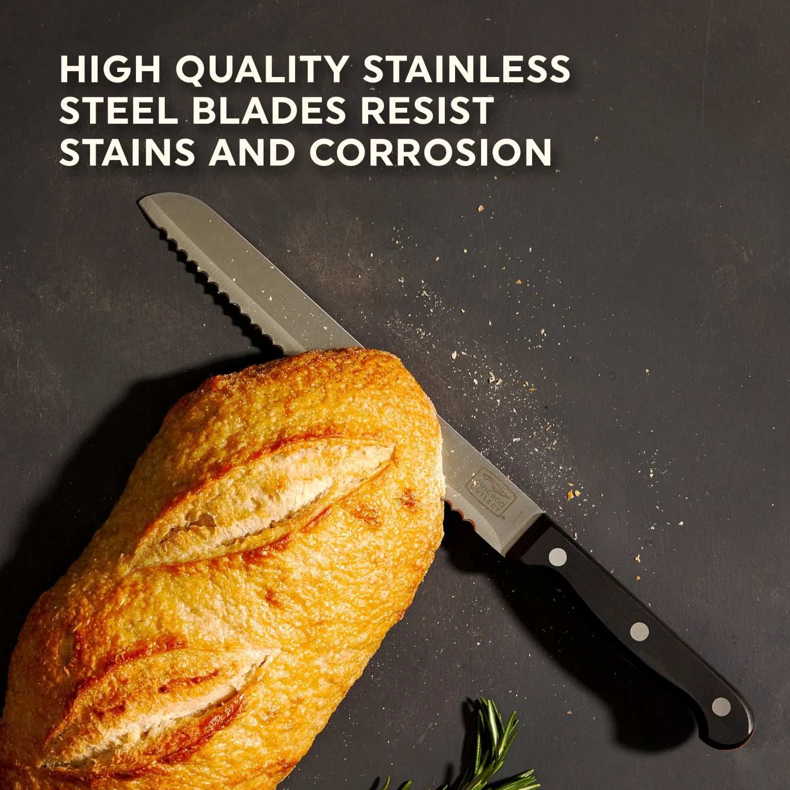 Corelle Modern Dinnerware Chicago Cutlery? Essentials 8 Bread Knife - Image 4