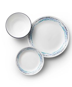 Corelle Modern Dinnerware Corelle? Ocean Blues 18-piece Dinnerware Set, Service for 6