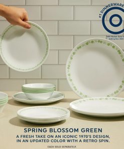 Alternative view of Corelle Modern Dinnerware Corelle? Spring Blossom Green 10-ounce Bowl