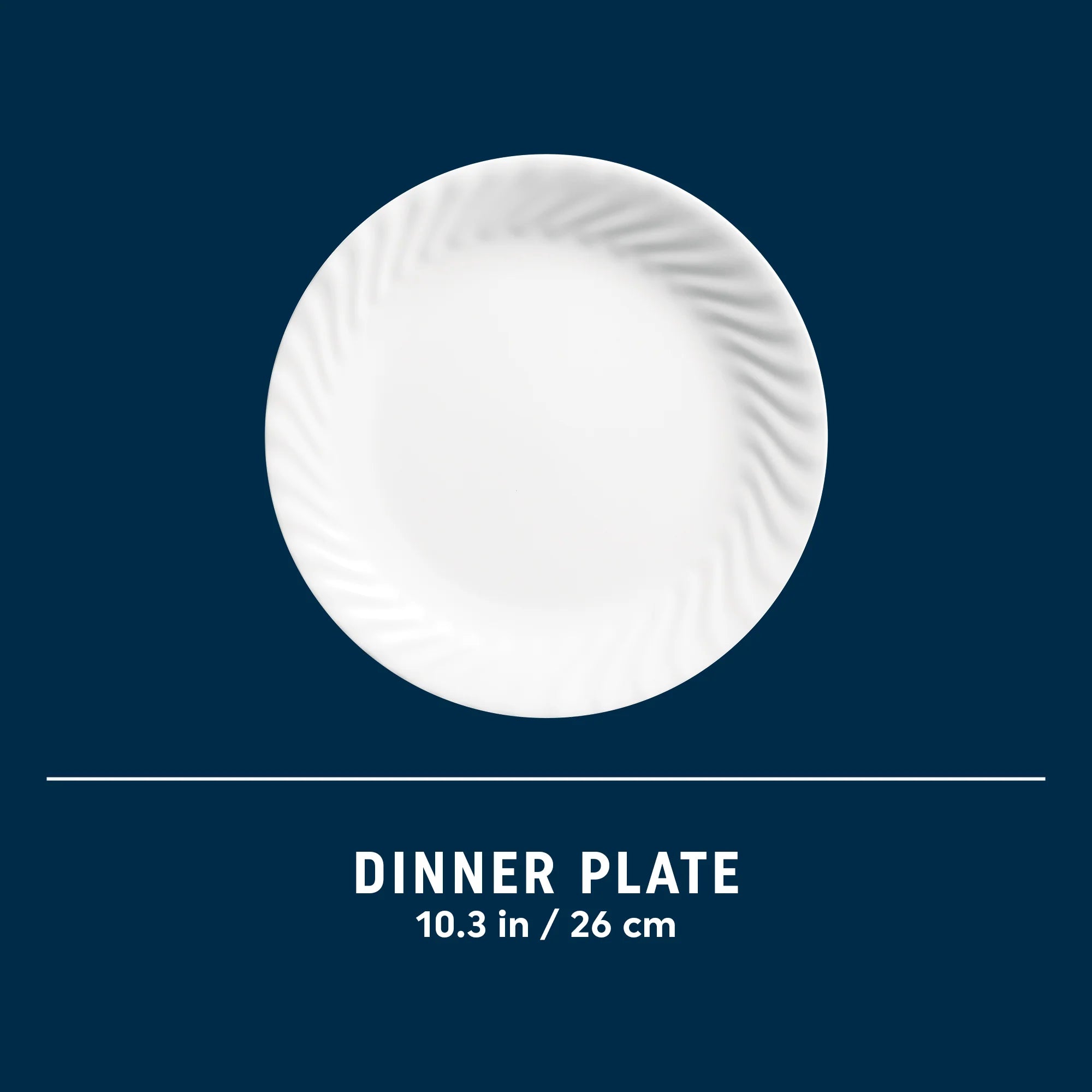 Corelle Modern Dinnerware Corelle? Enhancements 10.25 Glass Dinner Plate - Image 9