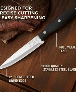 Alternative view of Corelle Modern Dinnerware Chicago Cutlery? Ellsworth 4-piece Steak Knife Set