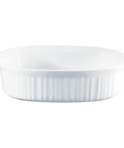 Corelle Modern Dinnerware CorningWare? French White? 2.5-quart Oval Casserole Dish