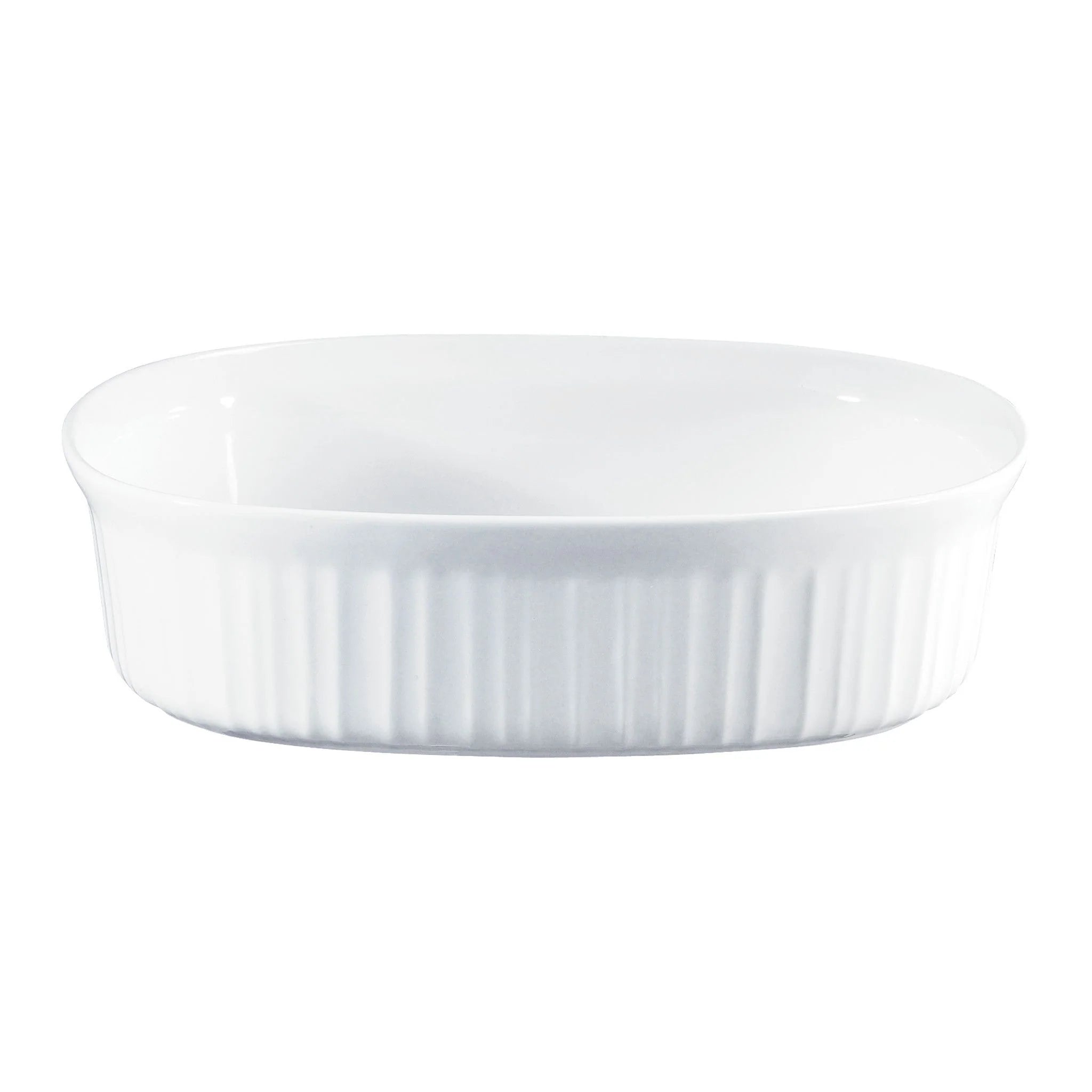 Corelle Modern Dinnerware CorningWare? French White? 2.5-quart Oval Casserole Dish