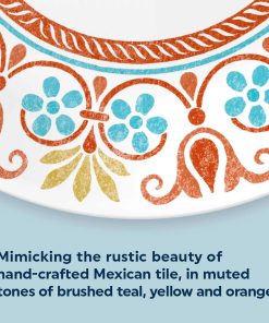 Alternative view of Corelle Modern Dinnerware Corelle? Global Collection Terracotta Dreams 10.25?? Dinner Plates, 6-pack