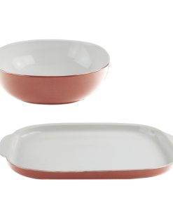 Corelle Modern Dinnerware CorningWare? 2-piece Serving Set, Red Clay