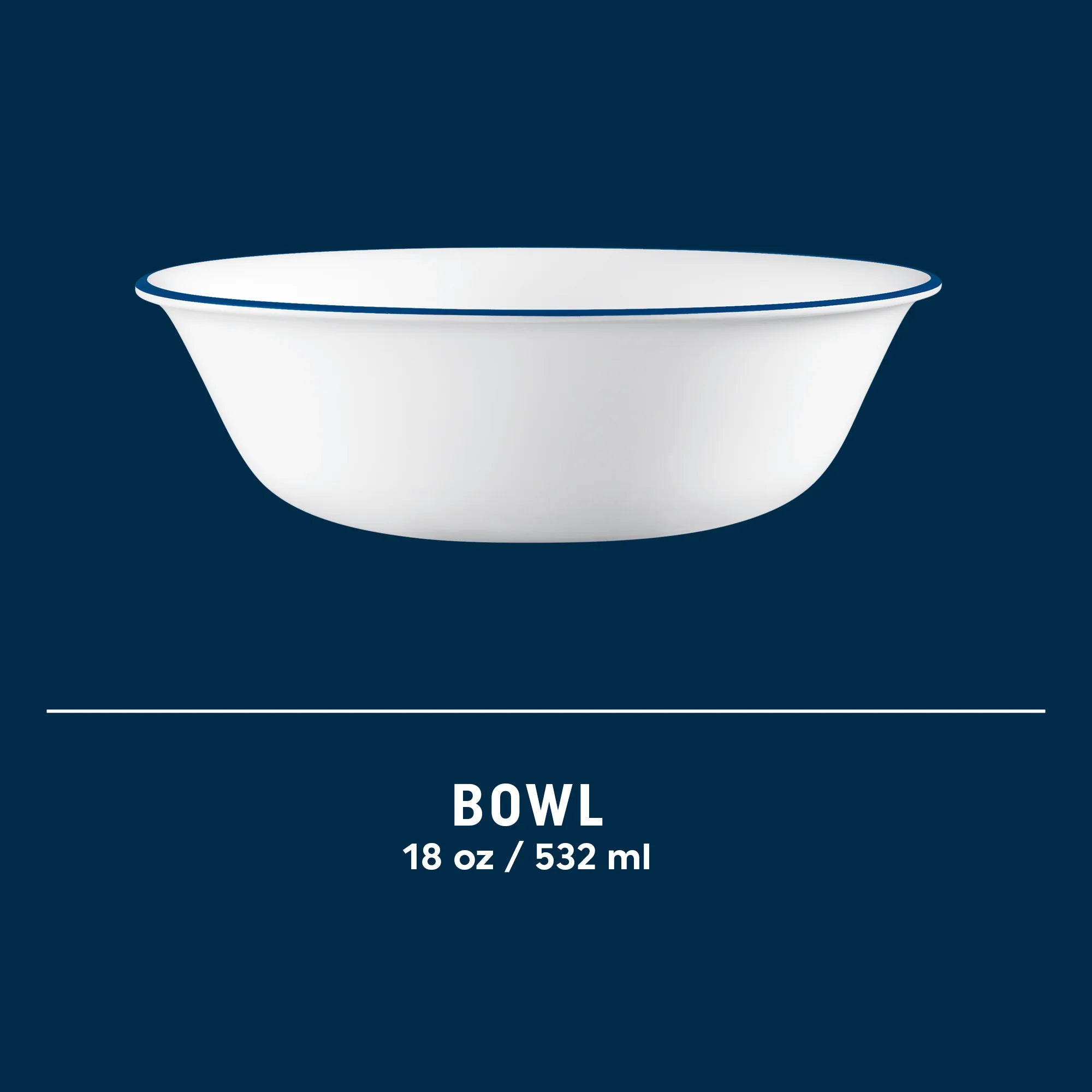 Corelle Modern Dinnerware Corelle? Darlington 18-ounce Cereal/Soup Bowl - Image 3