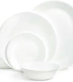Corelle Modern Dinnerware Corelle? Winter Frost White 38-piece Dinnerware Set, Service for 12