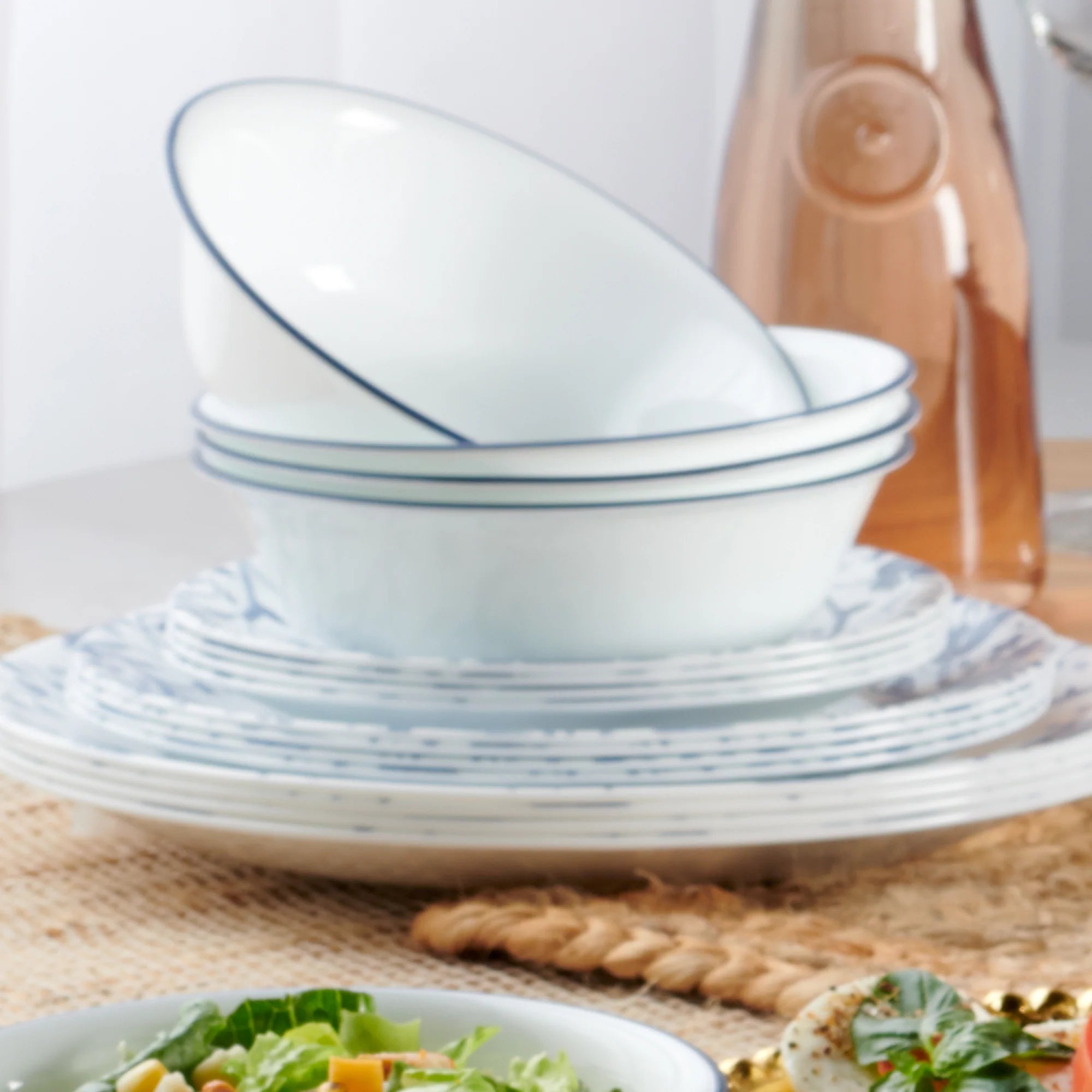 Corelle Modern Dinnerware Corelle? Darlington 18-ounce Cereal/Soup Bowl - Image 8