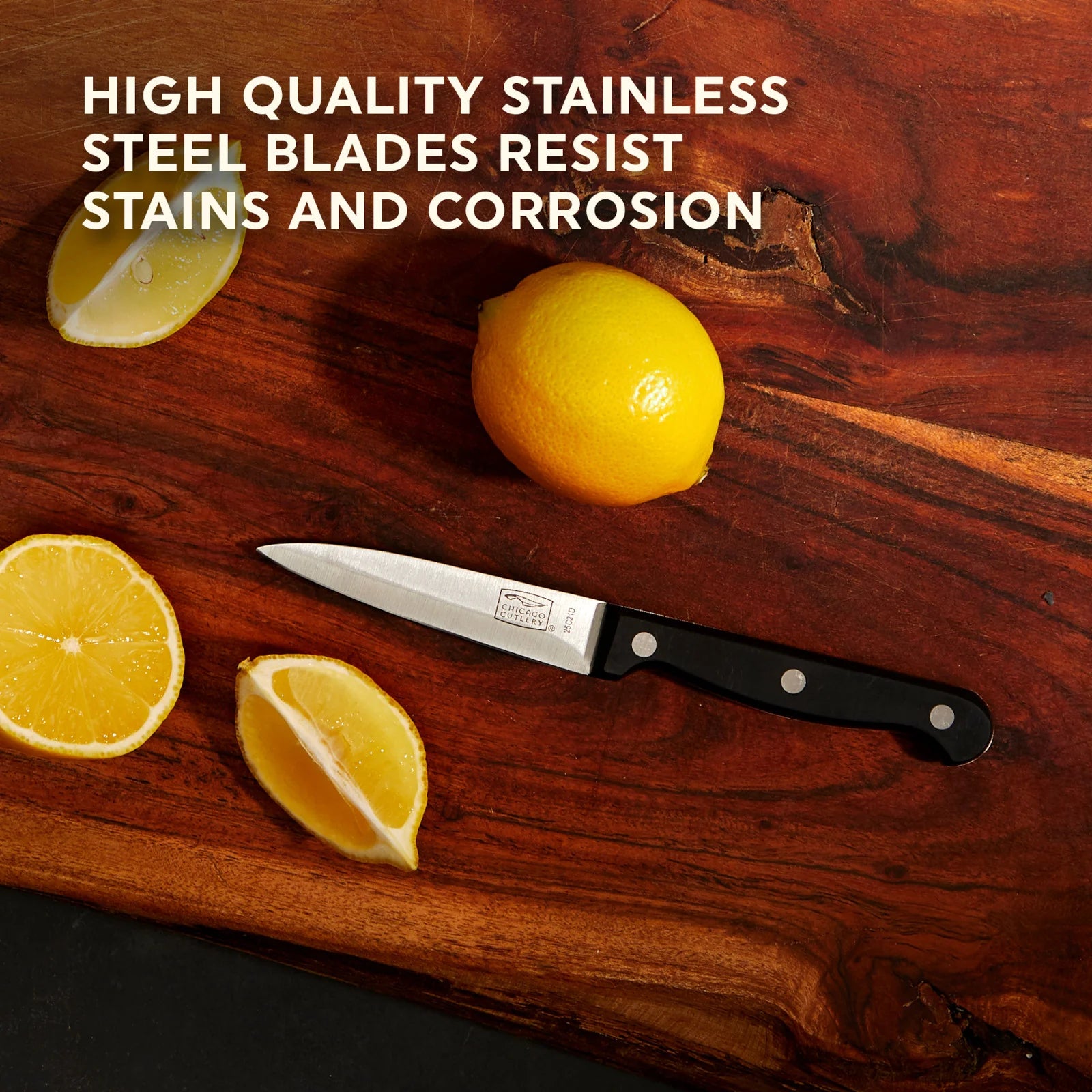 Corelle Modern Dinnerware Chicago Cutlery? Essentials? 3.5 Paring Knife - Image 2
