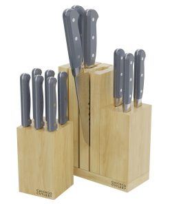Corelle Modern Dinnerware Chicago Cutlery? Halsted 14-piece Modular Block Set