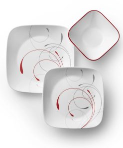 Alternative view of Corelle Modern Dinnerware Corelle? Square Splendor 18-piece Dinnerware Set, Service for 6