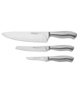 Corelle Modern Dinnerware Chicago Cutlery? Insignia Steel? 3-piece Knife Set