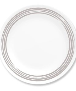 Corelle Modern Dinnerware Corelle? Brushed Silver 8.5 Salad Plate