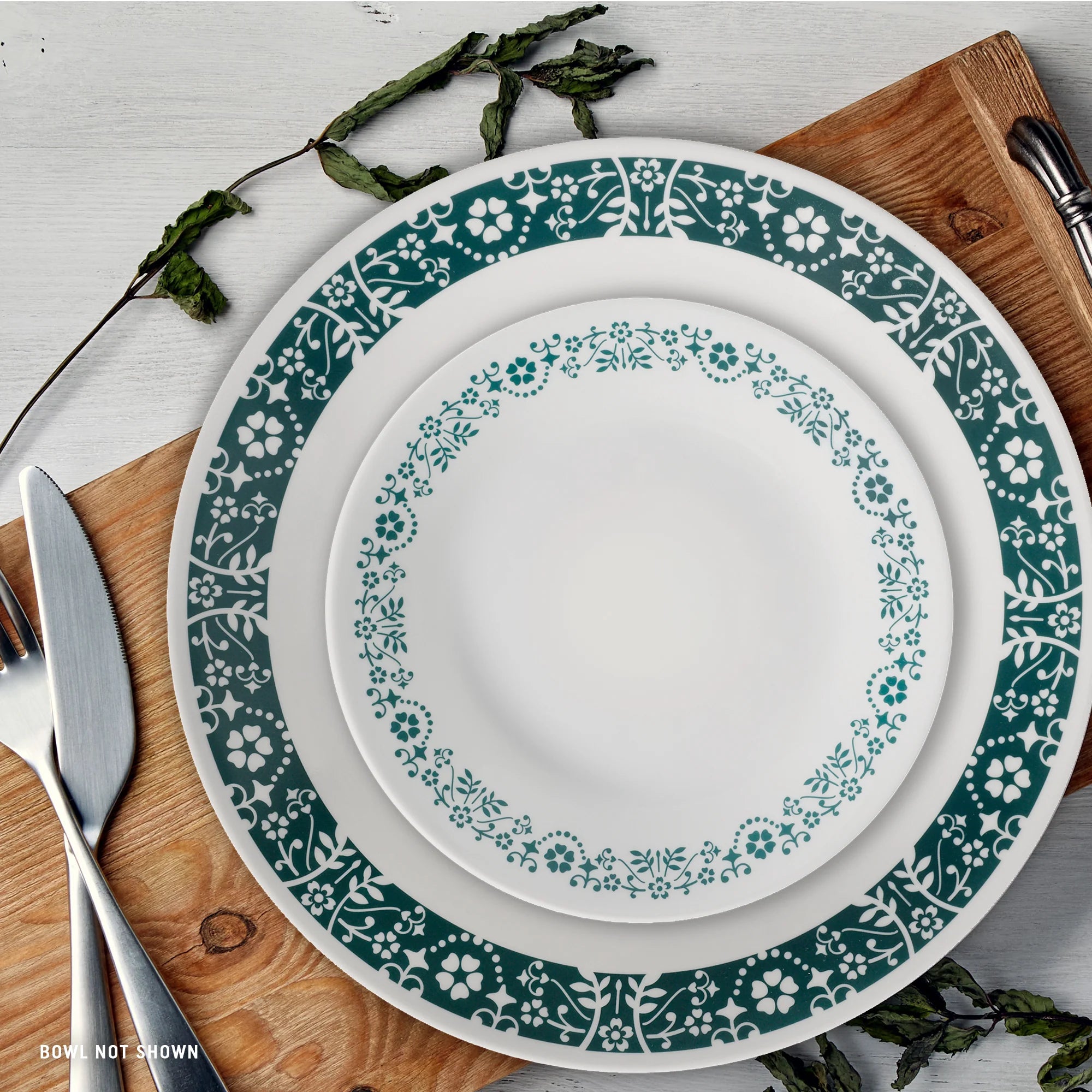 Corelle Modern Dinnerware Corelle? Penelope 18-piece Dinnerware Set, Service for 6 - Image 3
