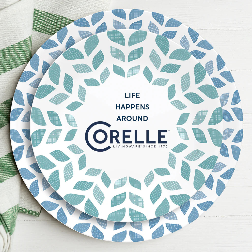 Corelle Modern Dinnerware Corelle? Global Collection Northern Pines 12-piece Dinnerware Set, Service for 4 - Image 7