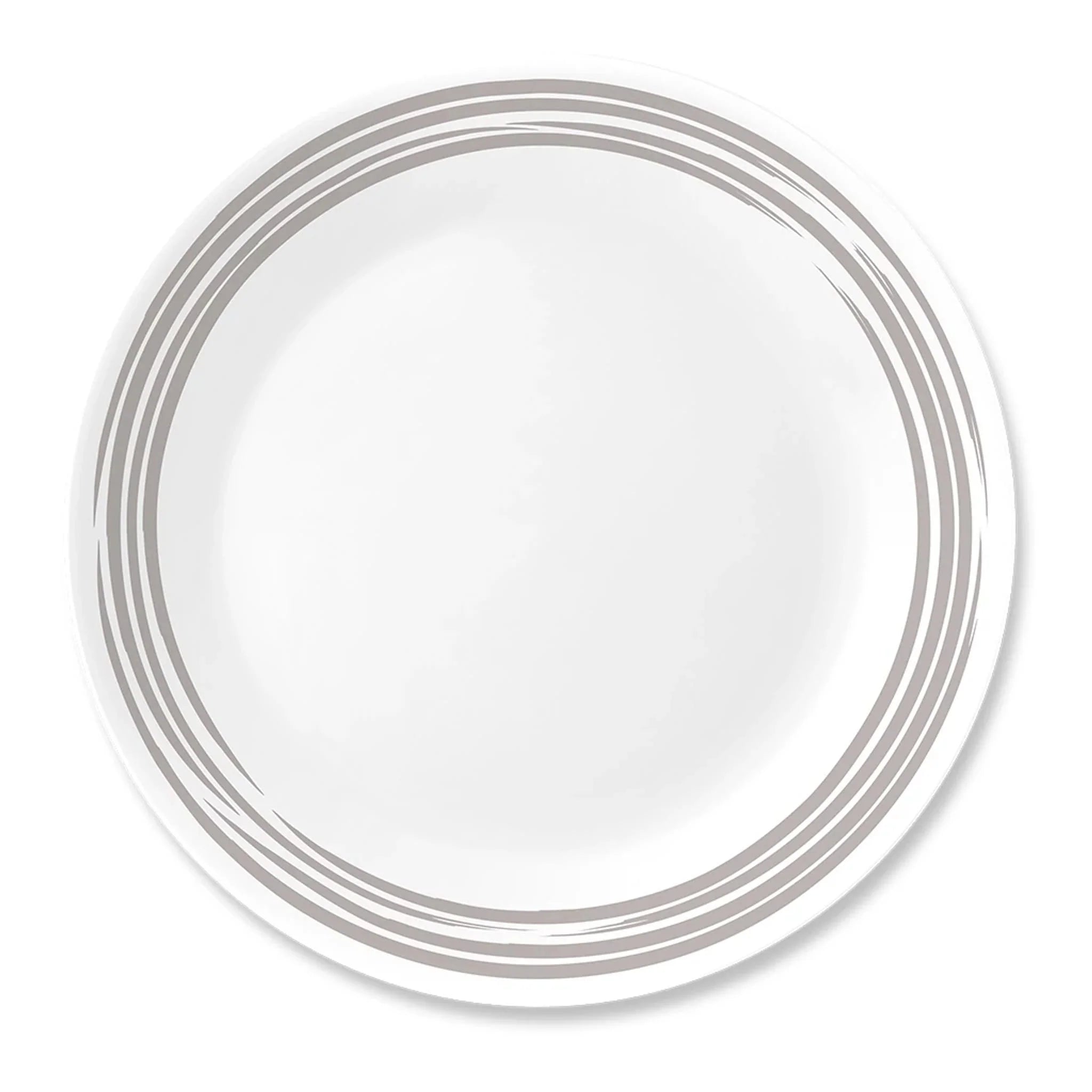 Corelle Modern Dinnerware Corelle? Brushed Silver 10.25 Dinner Plate