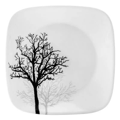 Corelle Modern Dinnerware Corelle? Timber Shadows 6.5 Appetizer Plate