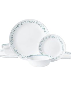 Corelle Modern Dinnerware Corelle? Country Cottage 12-piece Dinnerware Set, Service for 4