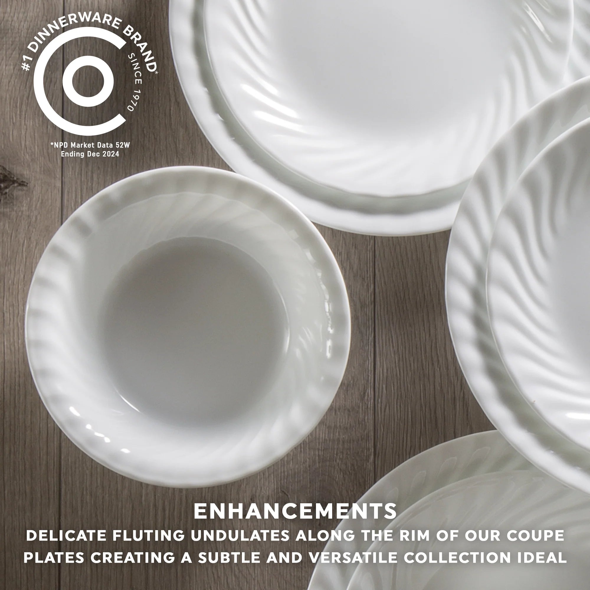 Corelle Modern Dinnerware Corelle? Enhancements 18-ounce Glass Cereal/Soup Bowl - Image 3