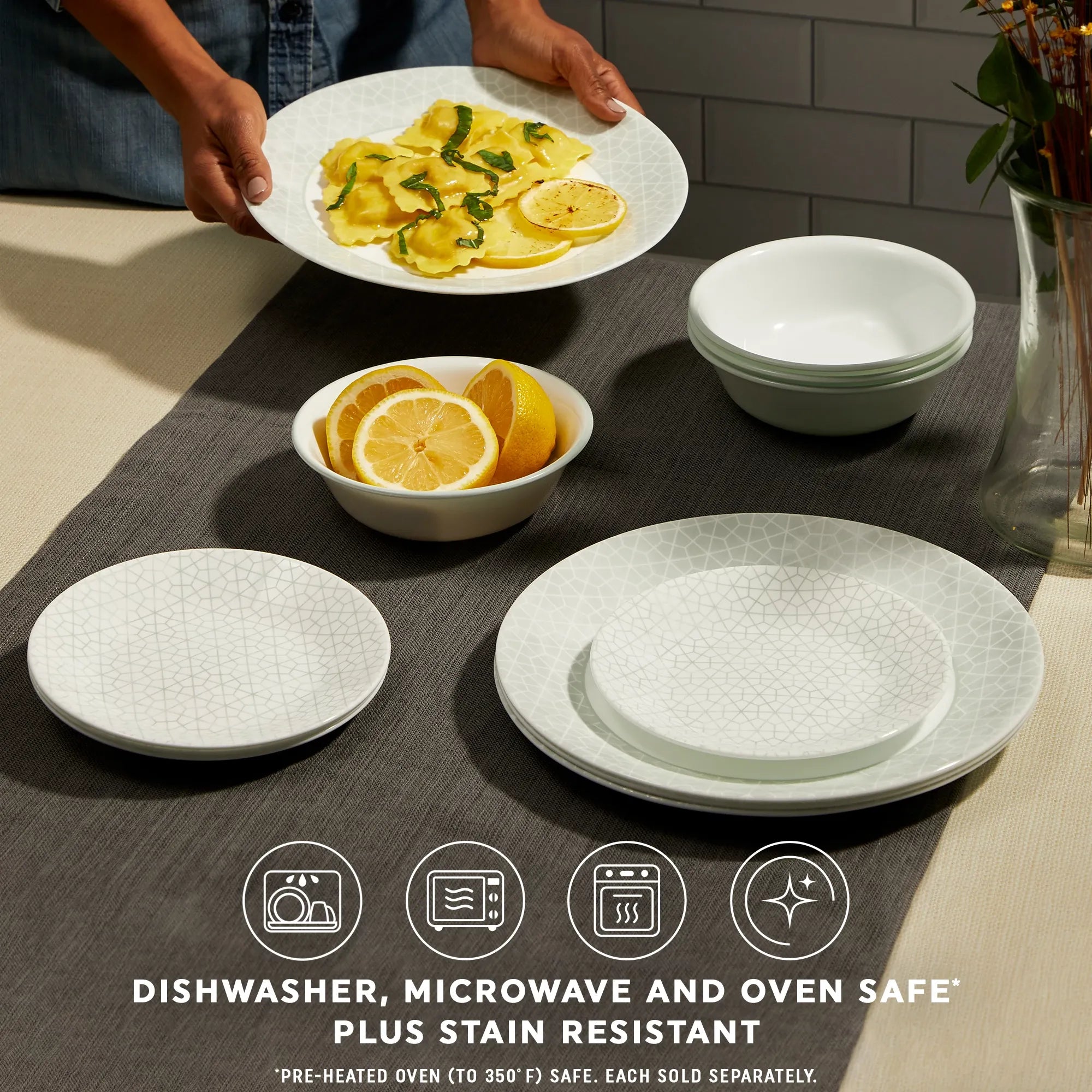 Corelle Modern Dinnerware Corelle? Knox 6.75 Appetizer Plate - Image 3