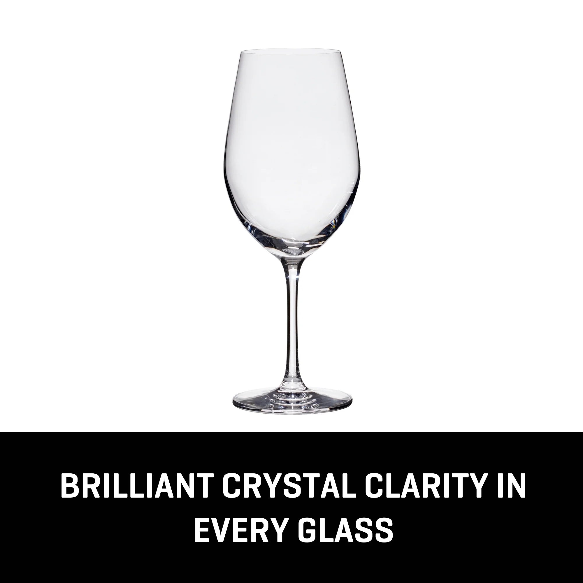 Corelle Modern Dinnerware Lucaris Tokyo Temptation Cabernet Glasses (4-Pieces), 16-ounce, Dishwasher Safe, Lead-free Crystalline - Image 4