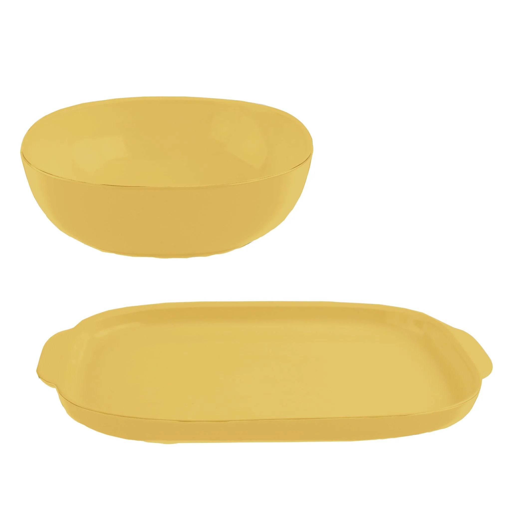 Corelle Modern Dinnerware CorningWare? 2-piece Serving Set, Curry Yellow