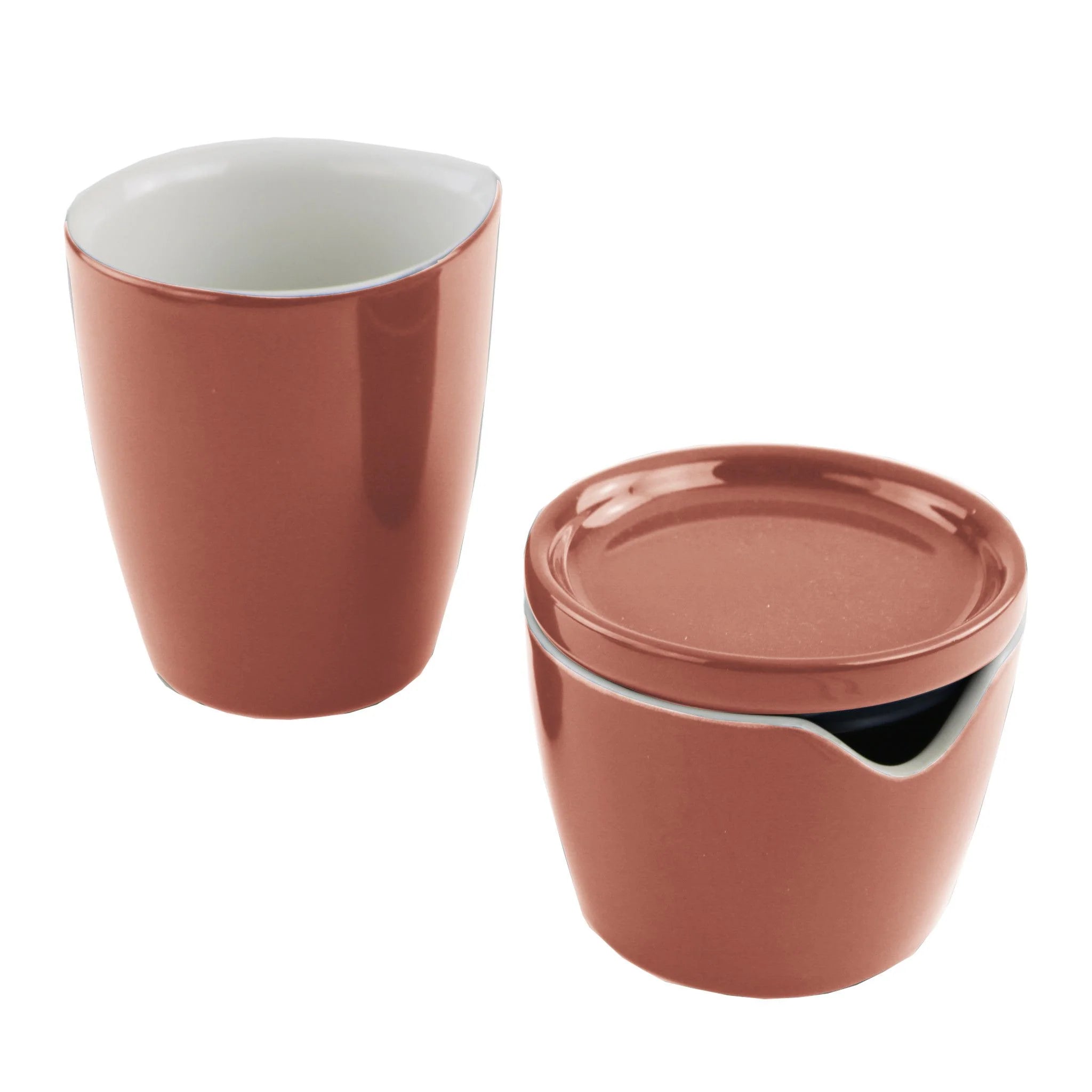 Corelle Modern Dinnerware CorningWare? Red Clay Cream and Sugar Set