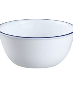 Corelle Modern Dinnerware Corelle? Classic Caf?? Blue 28-ounce Large Soup Bowl
