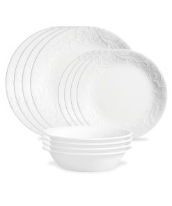 Corelle Modern Dinnerware Corelle? Bella Faenza 12-piece Dinnerware Set, Service for 4