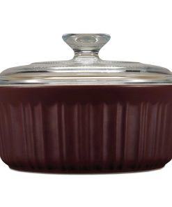 Corelle Modern Dinnerware CorningWare? French Colors 1.5-quart Round Baking Dish, Cabernet