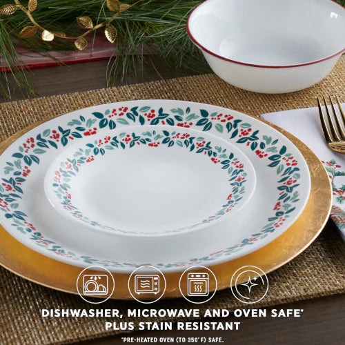 Corelle Modern Dinnerware Corelle? Winter Berries 18-pc Dinnerware Set, Service for 6 - Image 4