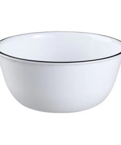 Corelle Modern Dinnerware Corelle? Classic Caf?? Black 28-ounce Large Soup Bowl