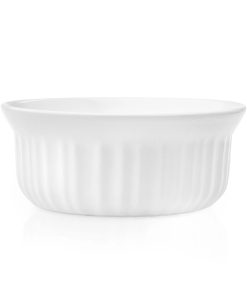 Corelle Modern Dinnerware CorningWare? French White? 16-ounce Round Bakeware Dish