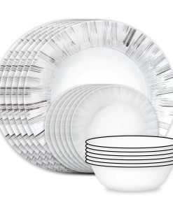 Corelle Modern Dinnerware Corelle? Arica 18-piece Dinnerware Set, Service for 6