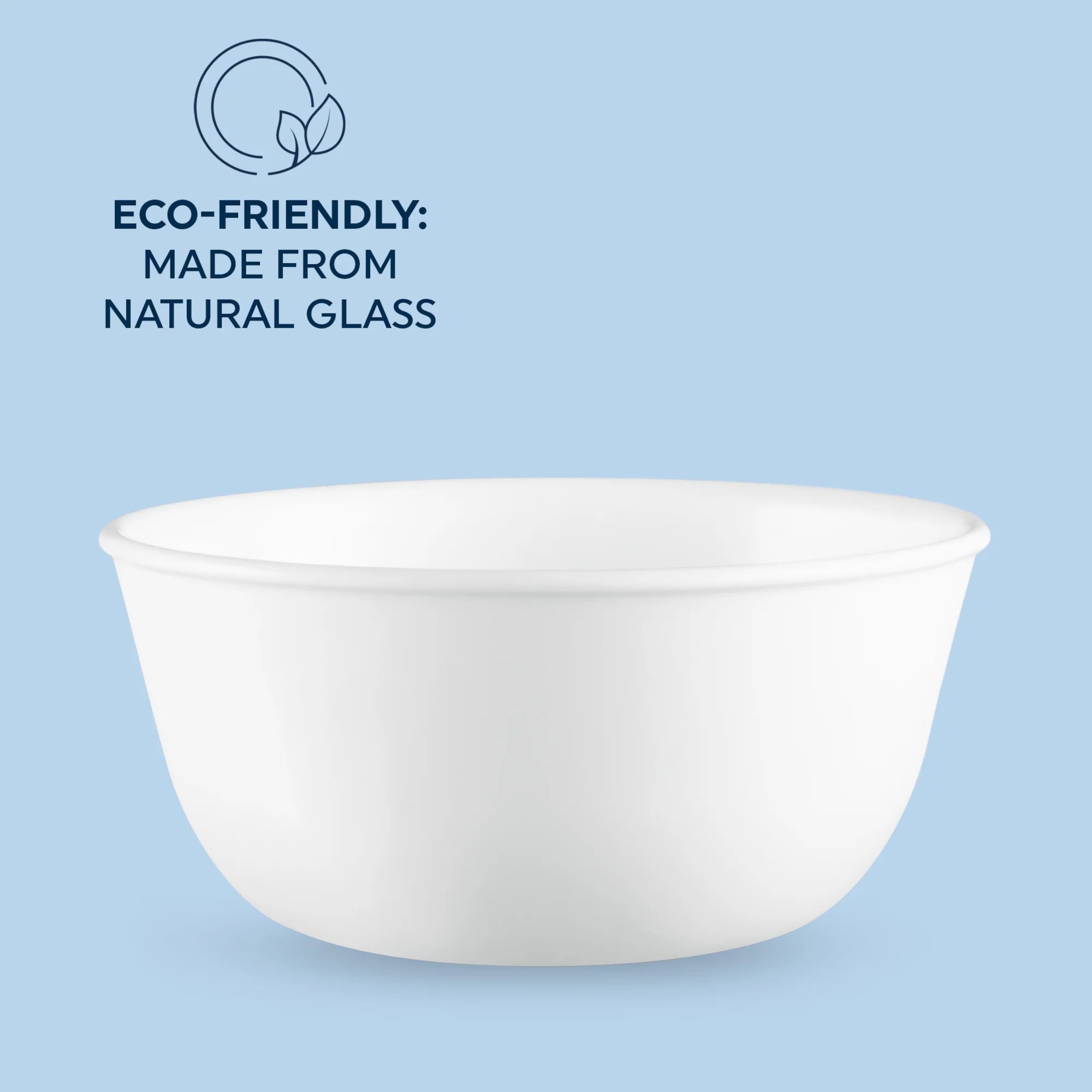Corelle Modern Dinnerware Corelle? Winter Frost White 28-ounce Large Soup Bowls, 6-pack - Image 5