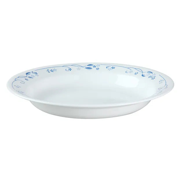Corelle Modern Dinnerware Corelle? Provincial Blue 15-ounce Rimmed Cereal Bowl
