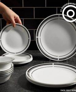 Alternative view of Corelle Modern Dinnerware Corelle? Brasserie 10.25 Dinner Plates, 6-pack