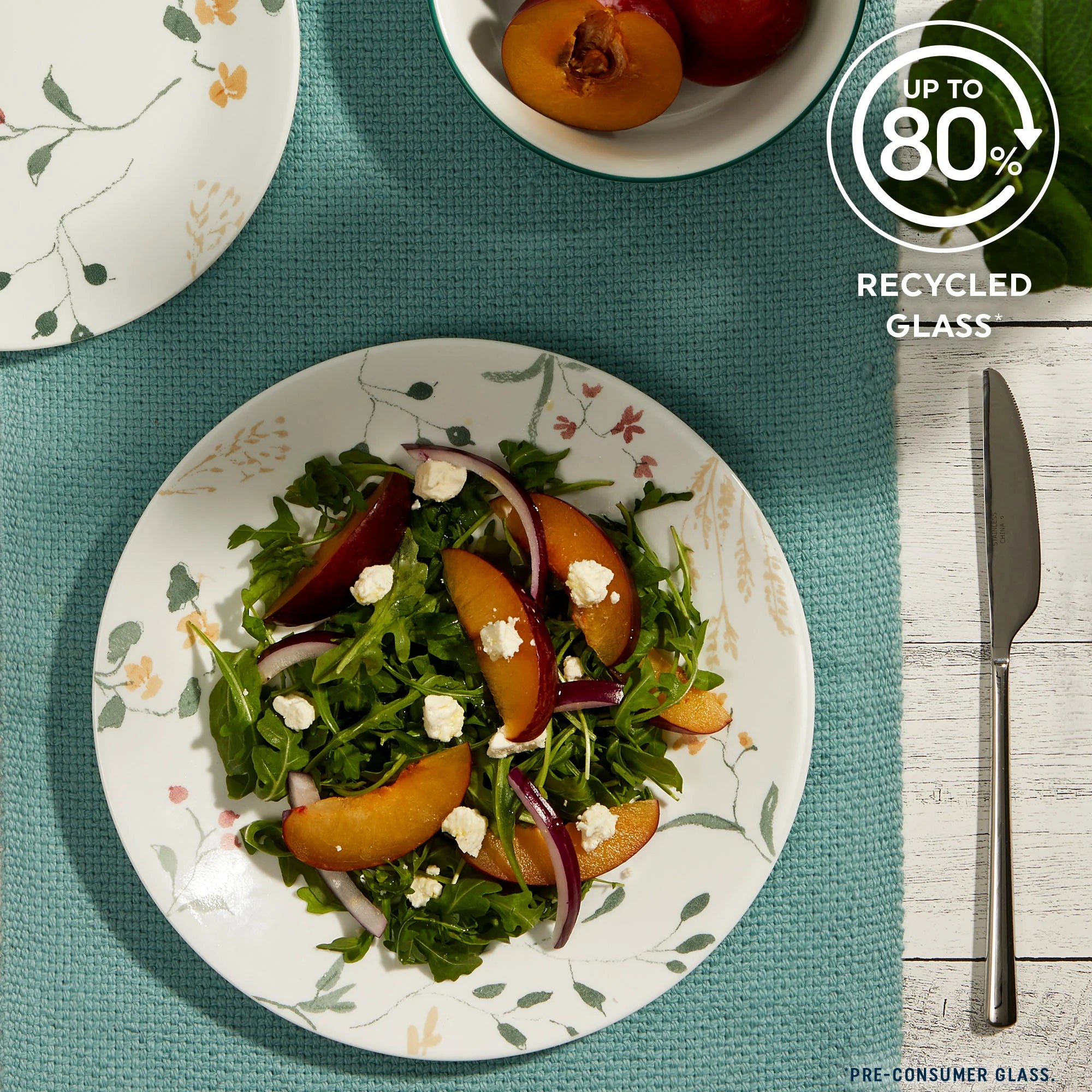 Corelle Modern Dinnerware Corelle? Wildflower Scatter 12-piece Dinnerware Set, Service for 4 - Image 3
