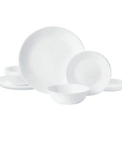 Corelle Modern Dinnerware Corelle? Winter Frost White 12-piece Dinnerware Set, Service for 4