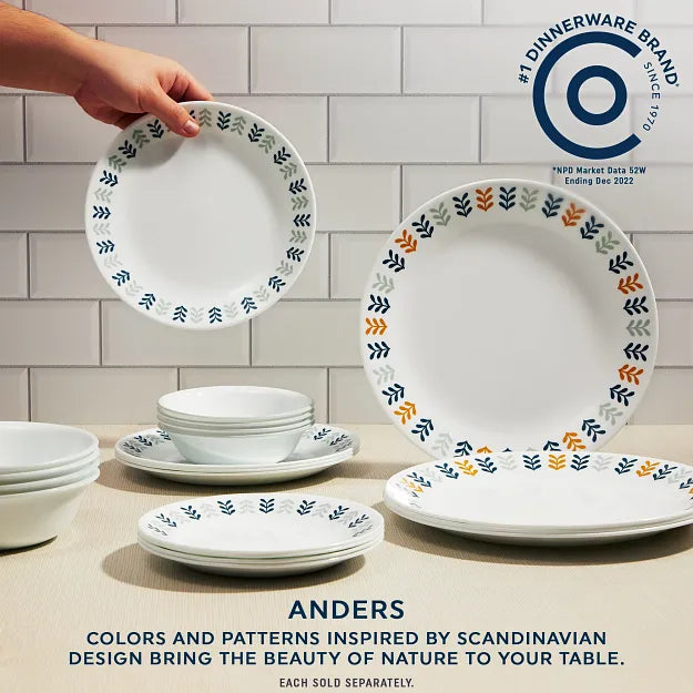 Corelle Modern Dinnerware Corelle? Anders 10.25 Dinner Plate - Image 3