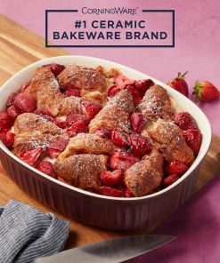 Alternative view of Corelle Modern Dinnerware CorningWare? French Colors 2.5-quart Oval Baking Dish, Cabernet
