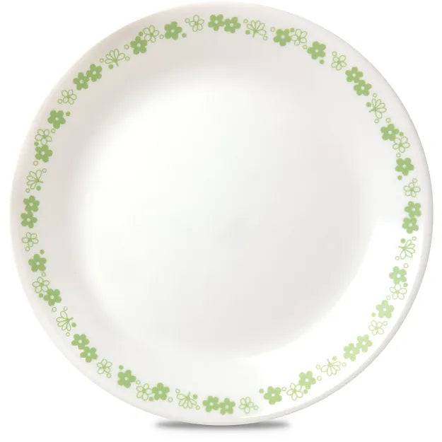 Corelle Modern Dinnerware Corelle? Spring Blossom Green 10.25 Dinner Plate