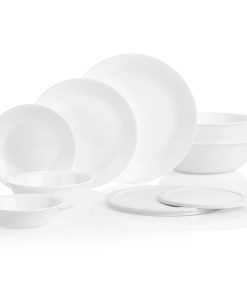 Corelle Modern Dinnerware Corelle? Winter Frost White 78-piece Dinnerware Set, Service for 12