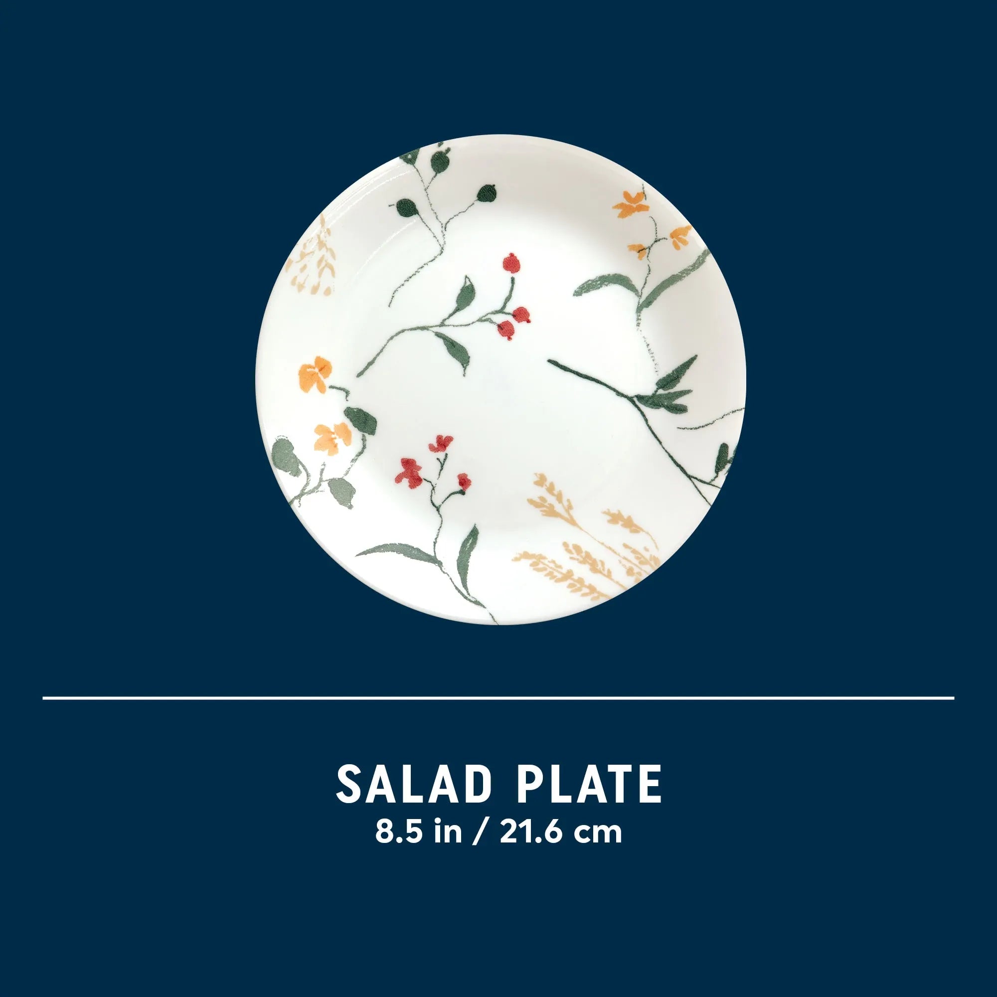Corelle Modern Dinnerware Corelle? Wildflower Scatter 8.5 Salad Plate - Image 5