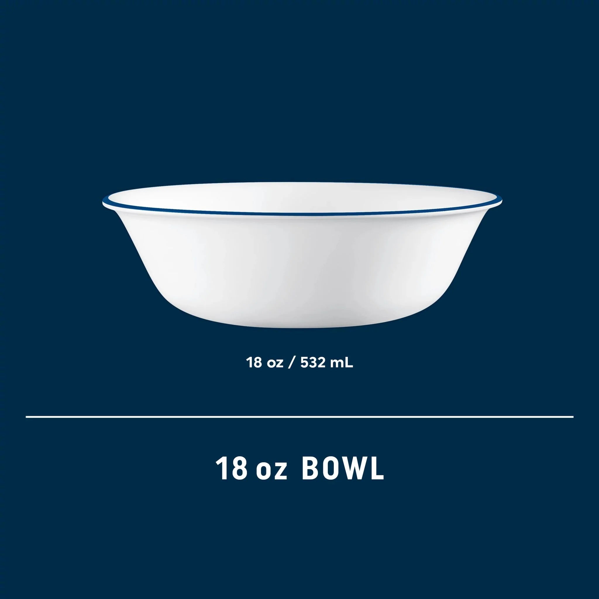 Corelle Modern Dinnerware Corelle? Caspian Lace 18-ounce Cereal Bowl - Image 6