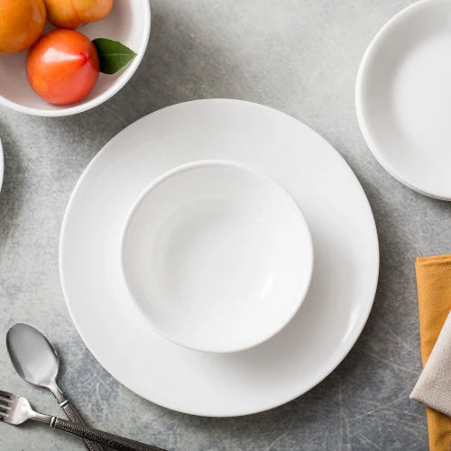 Corelle Modern Dinnerware Corelle? Winter Frost White 20-piece Dinnerware Set, Service for 4 - Image 3
